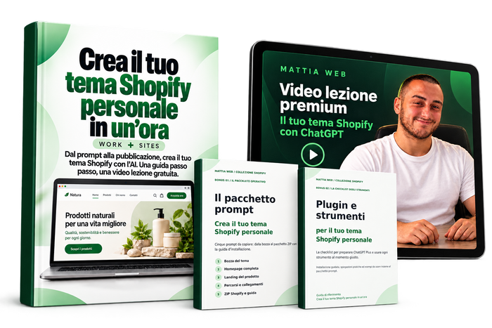 Crea il tuo tema shopify in un'ora
