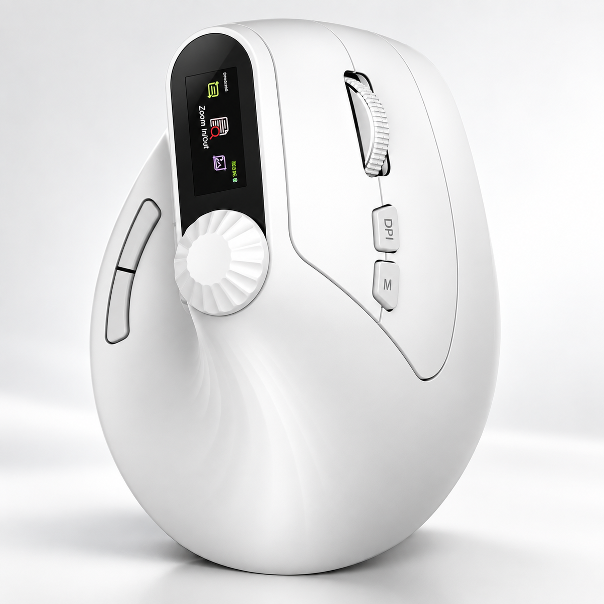 Mouse ergonomico, wireless , collegamento bluetooth.